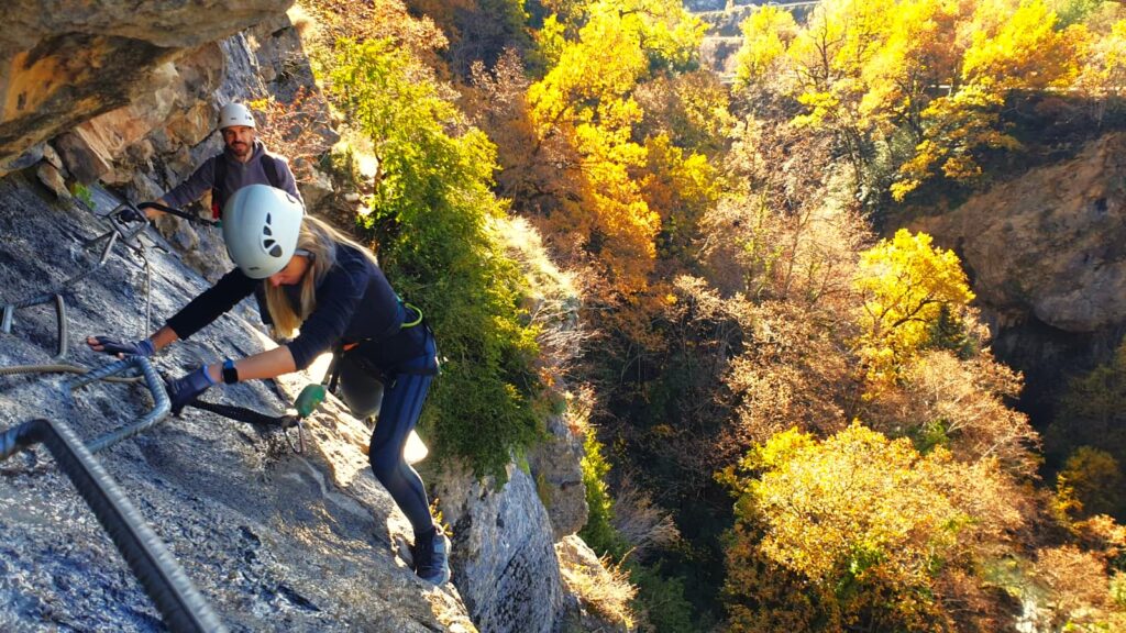 Vía Ferrata Escarrilla K4