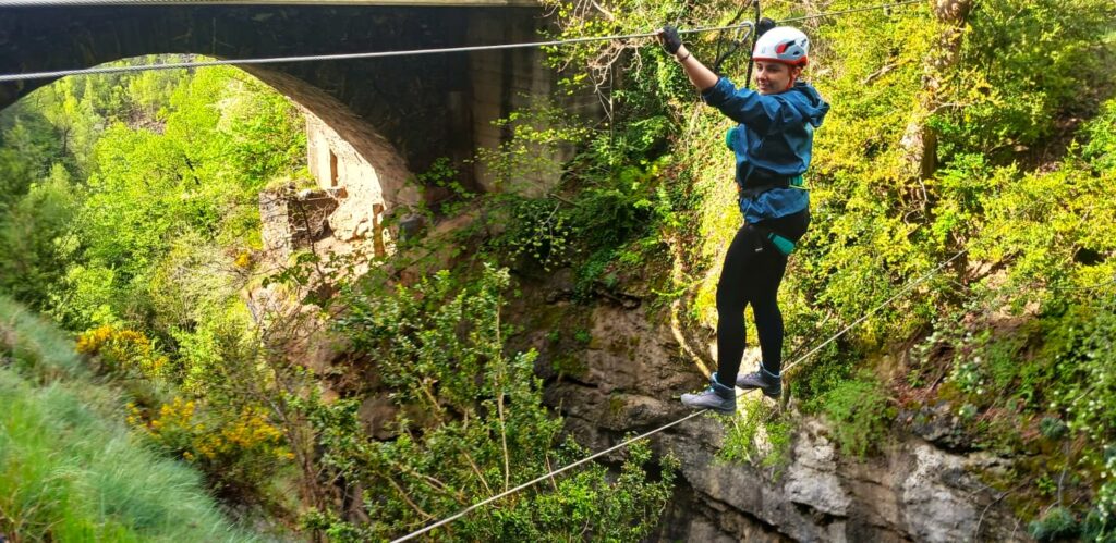 vía ferrata Escarrilla 