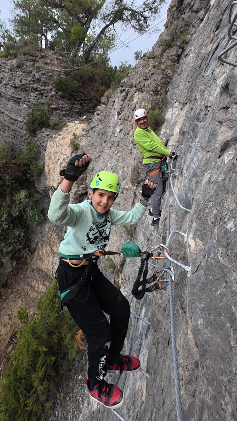 Vía Ferrata del Bellós K2